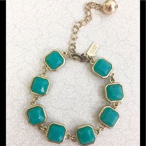 Pretty kate spade teal crystal bracelet